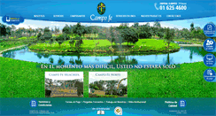 Desktop Screenshot of campofe.com.pe